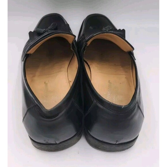 Salvatore Ferragamo Studio Black Tassel Dress Loafer‎ 10 B Made in Italy main image 4